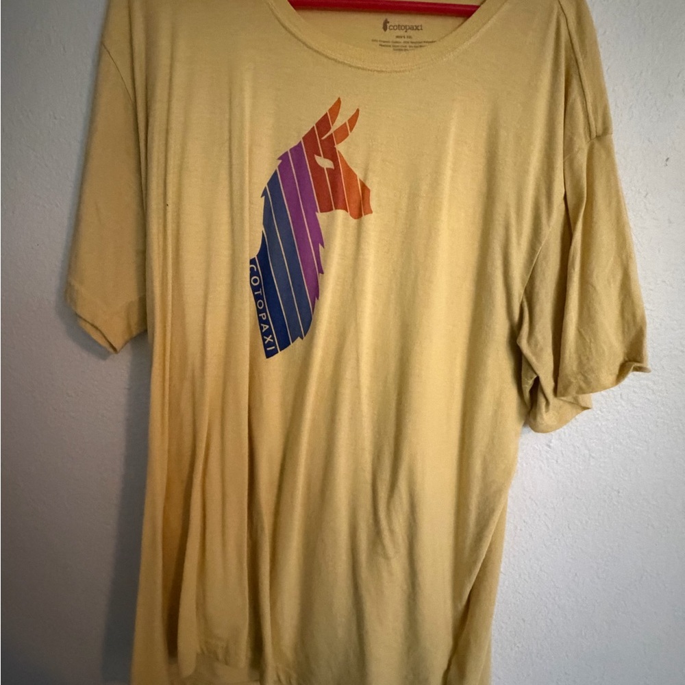 Cotopaxi Yellow Men's T-Shirt